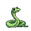 big green skin snake