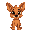 dark orange tan dog with pointy ears 