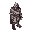 medieval hero in undergarnments