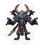 i need an enemy character for a 2d games with the 4 directions, is a pixel art base on a fantasy game. i need attackin at 4 direction and walking