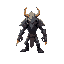 i need an enemy character for a 2d games with the 4 directions, is a pixel art base on a fantasy game. i need attackin at 4 direction and walking