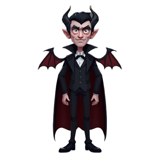 a portrait of dracula