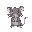 cute rat chibi