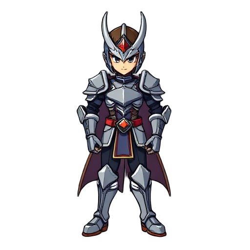 knight capcom style