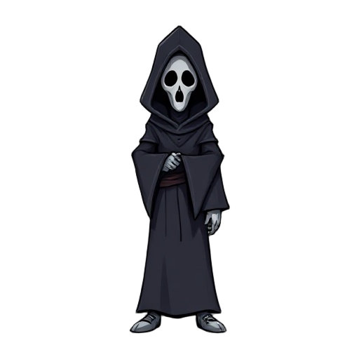 hooded grim reaper
