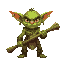 goblin,redeyes,holding a wooden club