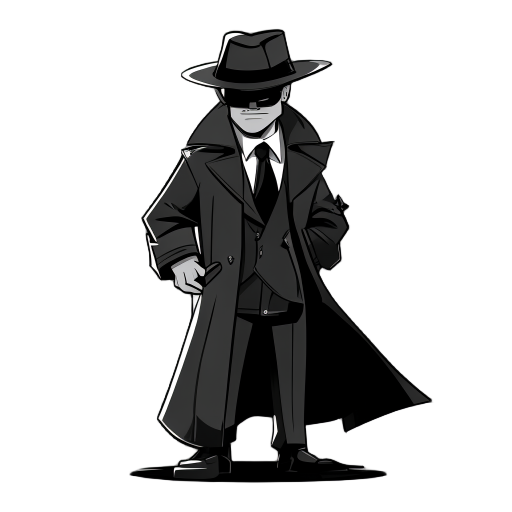 detective noir black and white