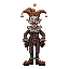 a steampunk clown