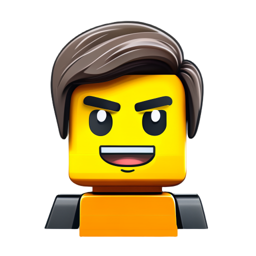 flat face emojis like lego emojis