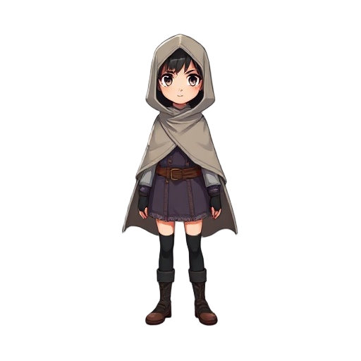 girl with chador