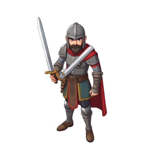 medival  solider hand sword 