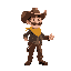 make a cowboy 