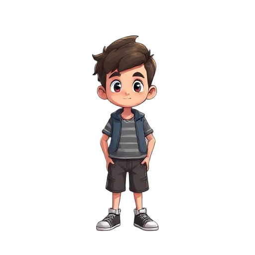 a boy idle