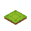 pixelated grass tiles