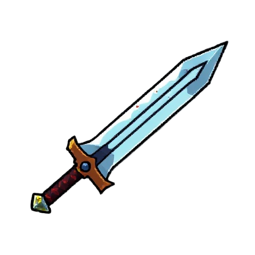 generate a guts dragonslayer sword in pixels