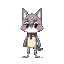 make a 2d pixel art character based on kintaru