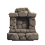 life gui with a old stone surface