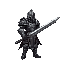 dark souls full plate warriors hero epic armor and a long sword 