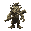 swamp troll holding a blunt weapon