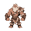 full body, strong man character with long white hair, red eyes, ancient animal skin clothing, somewhat resembling armor. bezeker style.
