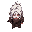 when i say fear & hungrer style, i'm just talking about the size. we can make the colors more vivid; it doesn't need to be blurry. i want you to create a character. this character will be from a time shortly after the flood. a strong character, with mediu