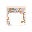 a supermarket shelf, pastel colors. top-down view, pastel colors. designed for a grocery store.