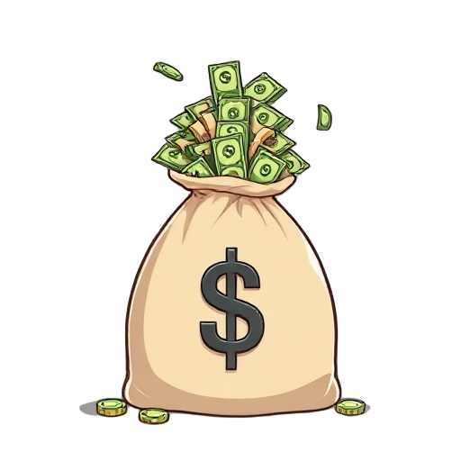 bag full of money