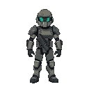 soldier with robot arm 