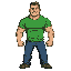 john cena wearing his green shirt