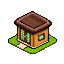 an house of agricutural village, inspired on foosha village of one piece