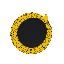 generate a dark pixel background for a snake game, map should have two colors black and white dots and its shades.