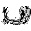 snake's den only 1bit only black and white