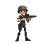stickman with a gun