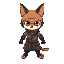 humanoid cat ninja