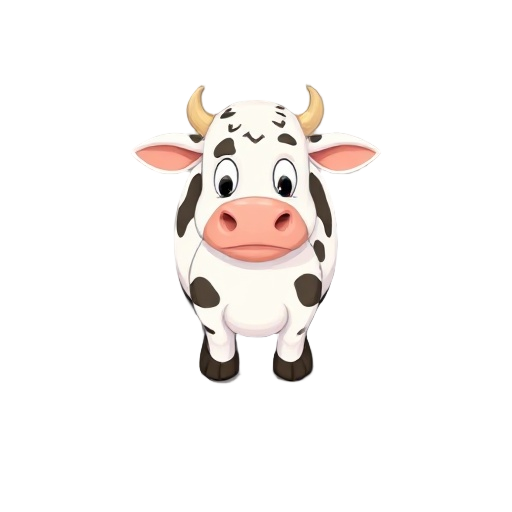 a cow