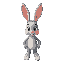 cute bunny man