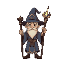 create wizard using a staff