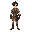 arte conceitual de personagem em estilo de fantasia clássica, corpo inteiro, sobre um fundo totalmente preto. o personagem é elias, um herói masculino de 18-20 anos. ele tem uma constituição atlética, ideal para um aventureiro ágil. ele veste uma armadura