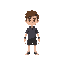 pixel worlds like character
