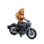 blonde busty women tattooed rides lap of bearded hun