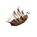 ancient frigate for topdown game