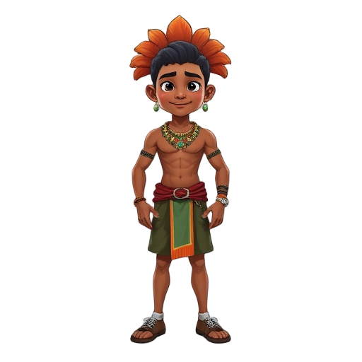 brazilian indian male character
