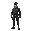 a sci-fi police officer