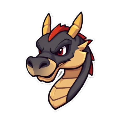 dragon head 8-bit side icon