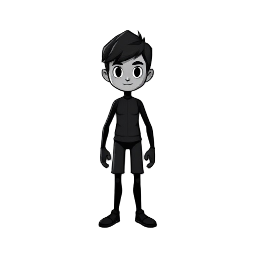 make it black 