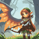 you reveal your true form; lira gasps, and lowers her bow. "you’re not like the others. will you help me? my village is in danger." her pleading eyes spark a flicker of hope in you.