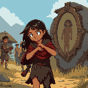 carry lira to the village; villagers tend her wounds. she survives, but guilt lingers—you could’ve done more. as you leave, the mirror shows her retreating figure, the weight of your choices heavy.