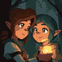 nod; lira’s face lights up. together, plan to evade soldiers using the forest’s secrets. as you prepare, she looks at you, grateful. thank you. i don’t know what i’d have done without you.