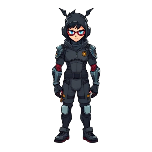 ‏ ‏a cyberpunk sumri ‏old school style