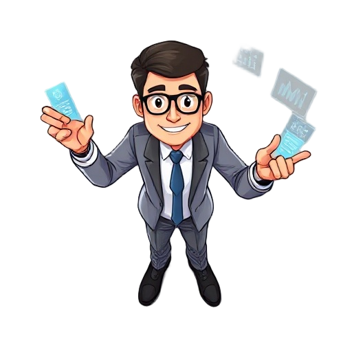confident tech gestures, multi-tasking with holographic interfaces, smooth professional movements, analyzing data with focused expressions, quick finger swipes on virtual screens, authoritative pointi